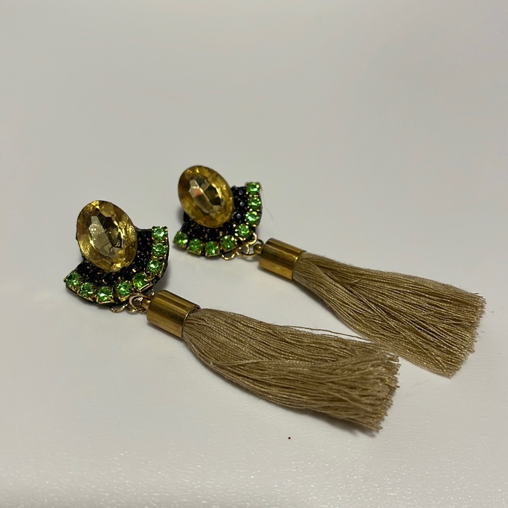 Handmade statement earrings
